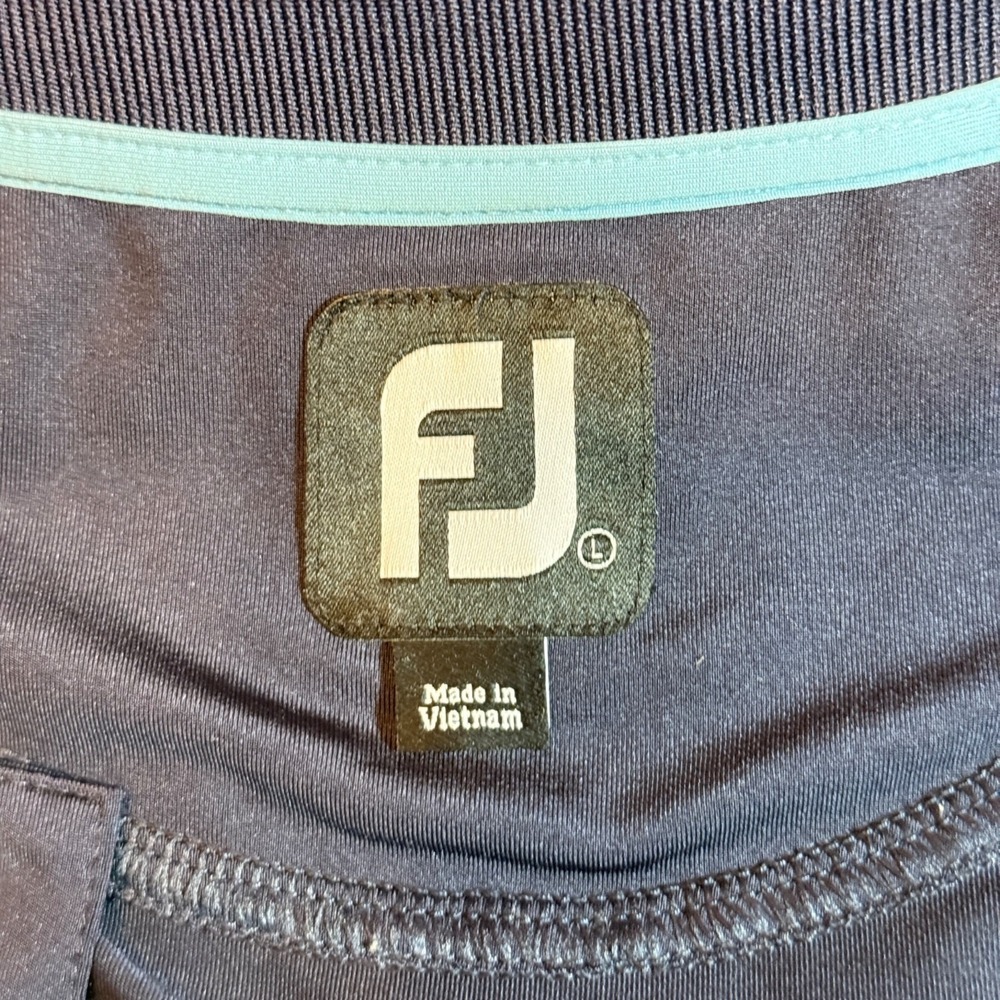 Footjoy Mens Navy‎ Golf Polo Shirt Size Large